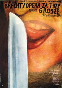  Wilktor Sadowski, Opera Za Trzy Grosze, 1985 – Frank Fox Polish Poster Collection at Drexel University 