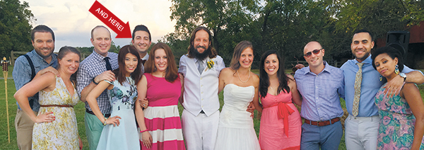 September 2015 wedding of Stephen Whitehead '07 and Sarah McGarvey