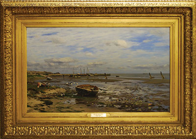 Isle of Sylt painting after