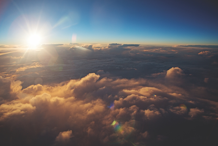 Beautiful cloudy sky