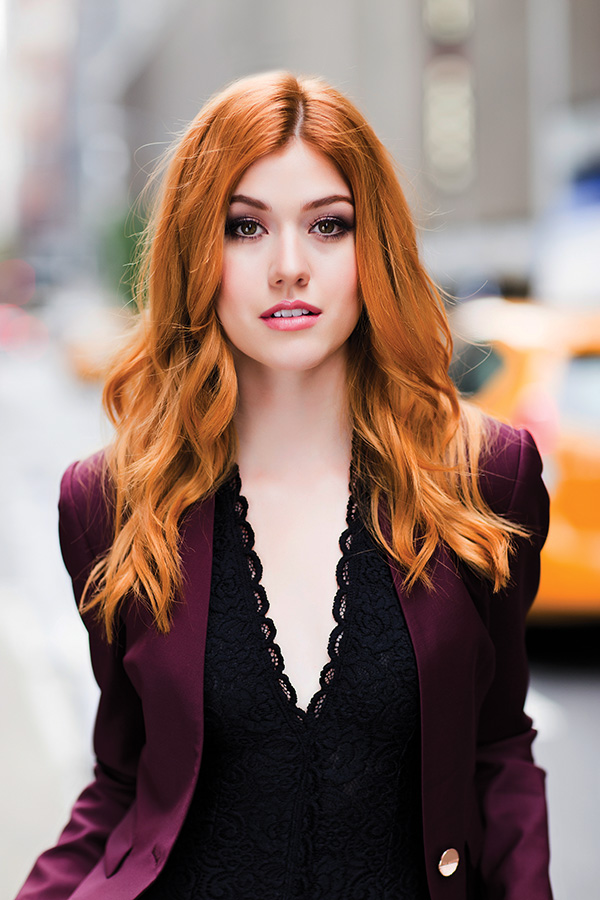 Katherine "Kat" McNamara, star of television series "Shadowhunters"