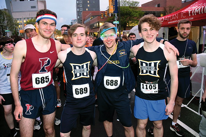 Participants in the University City 5k