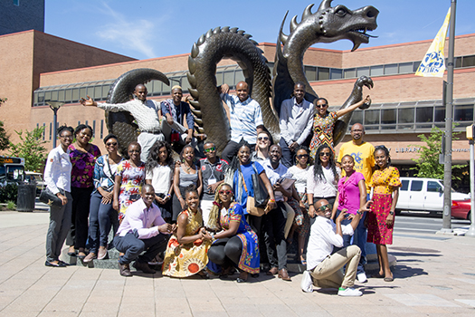 Group photo of mandella fellows