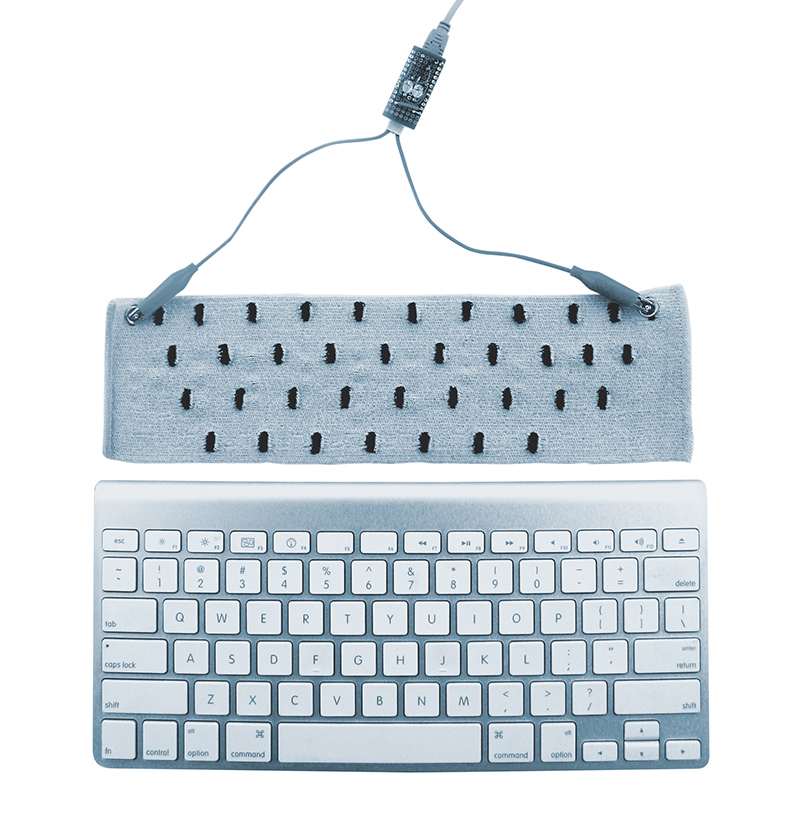 knitted keyboard