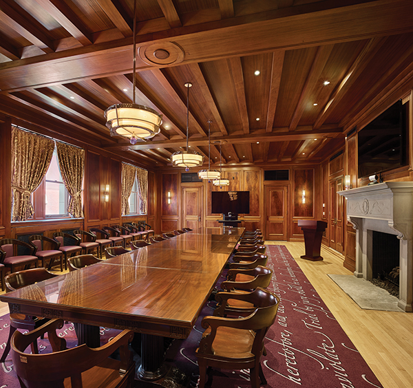 Kline Center interior