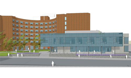 rendering of calhoun hall