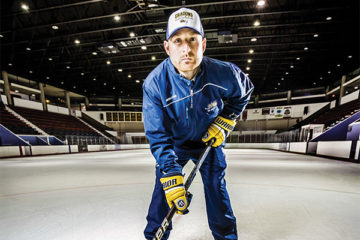 tommy leonardi on the ice