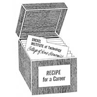 box of recipes