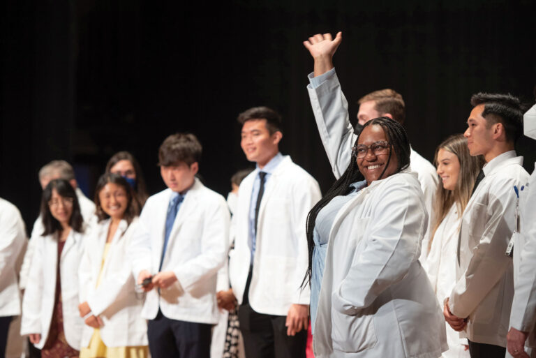 White Coat Ceremony held by the College of Medicine