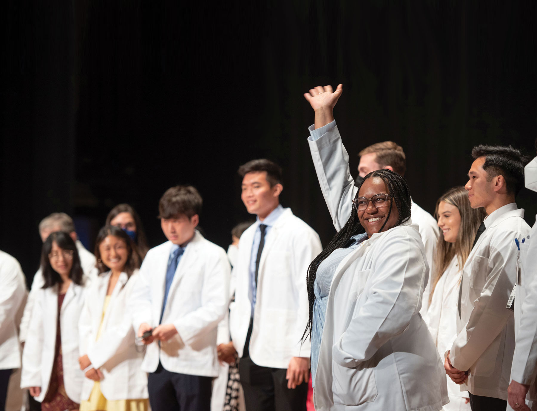 White Coat Ceremony held by the College of Medicine