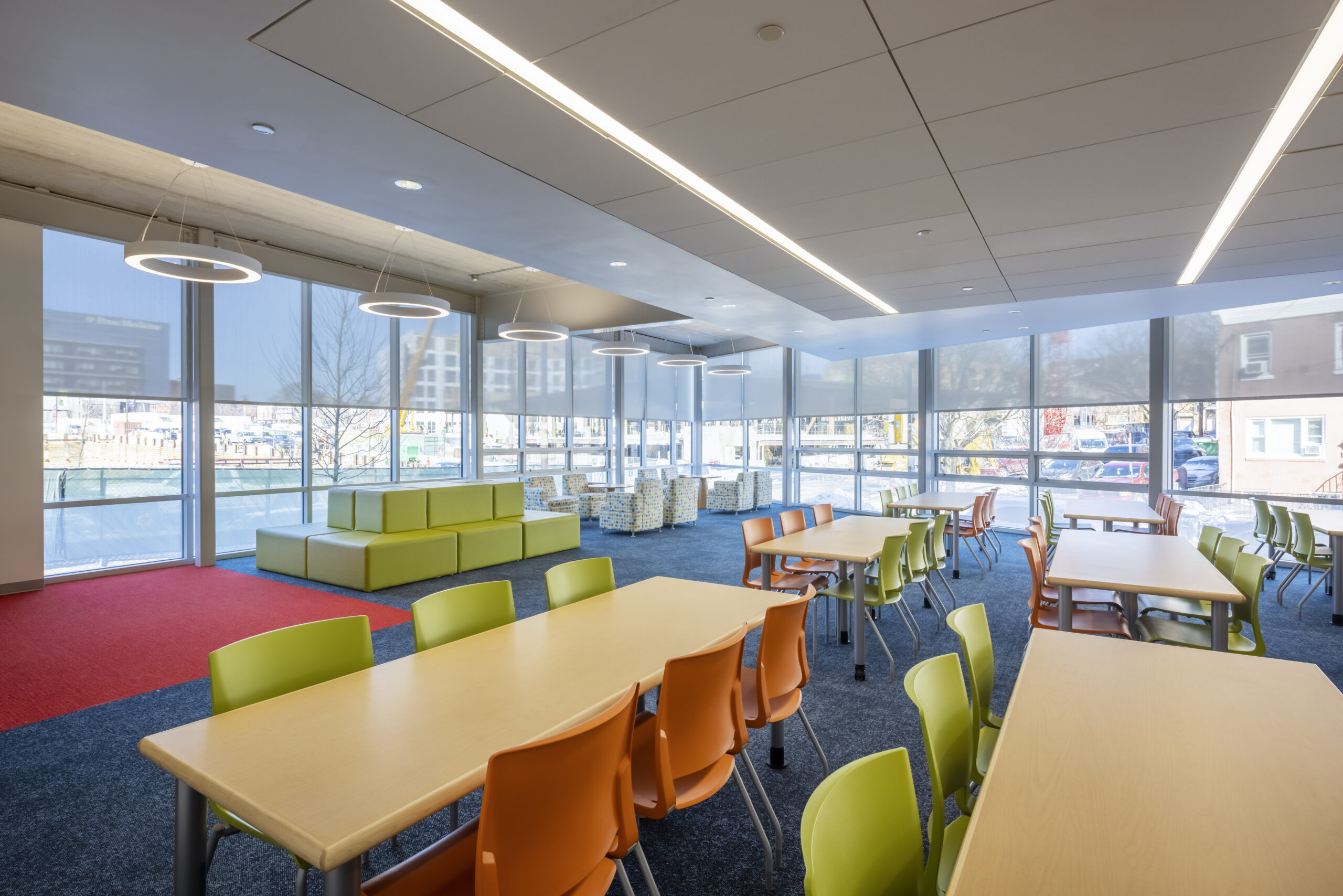 interior of powel school