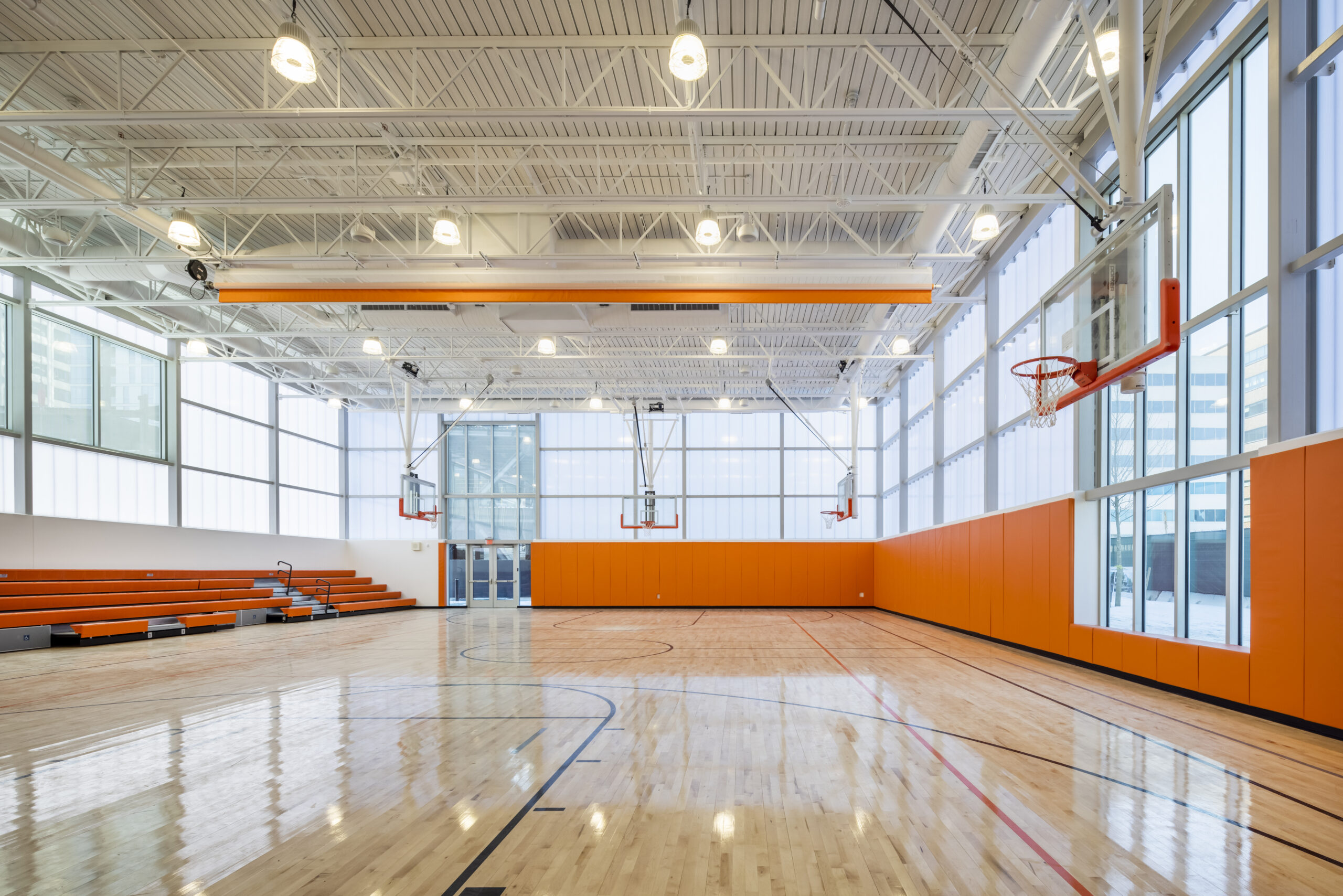 interior of powel school