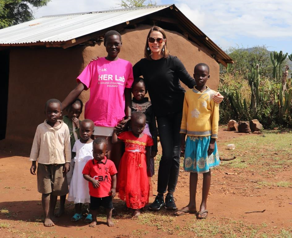 Linda Lockhart in Kenya