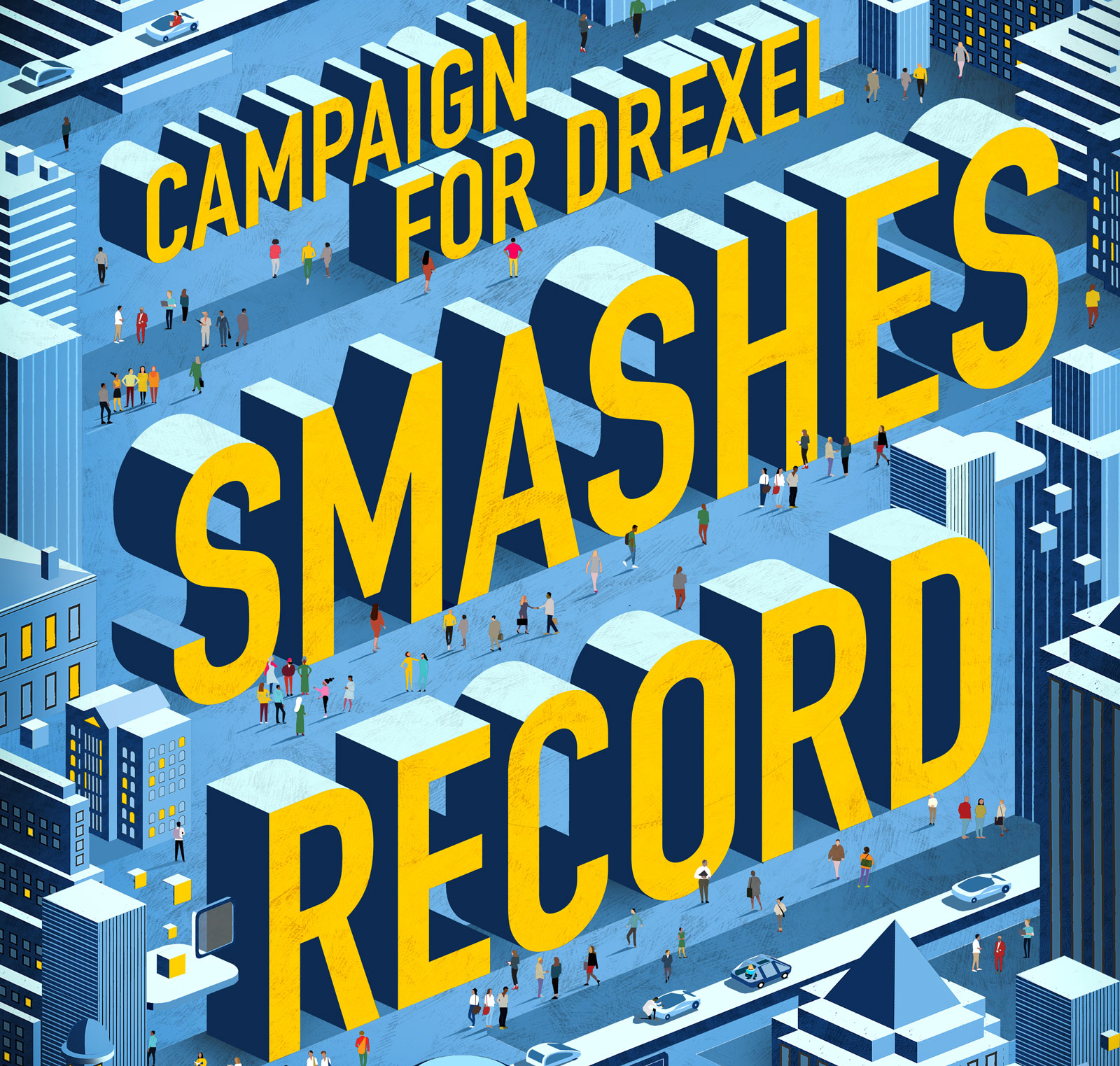 Campaign for Drexel Smashes Record