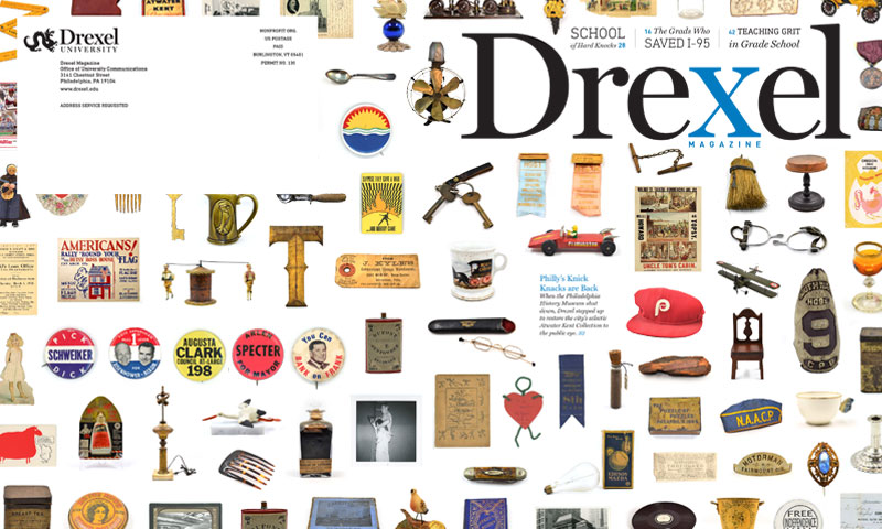 Drexel Magazine Fall 2023 Cover Design