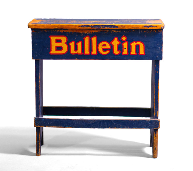 Bulletin Bench