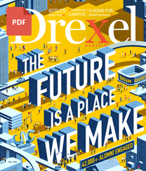 Drexel Magazine Cover for Fall 2022